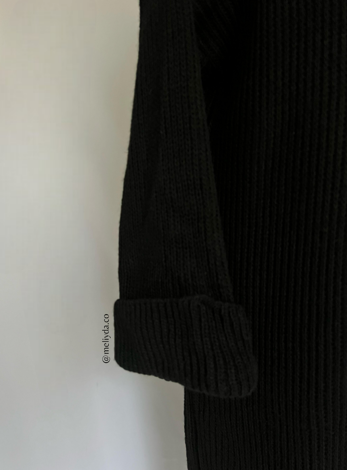 Robe pull Farah - Noir