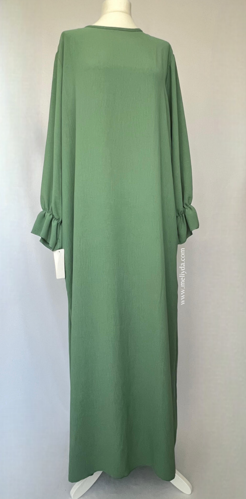 Abaya Nour - Vert d'eau