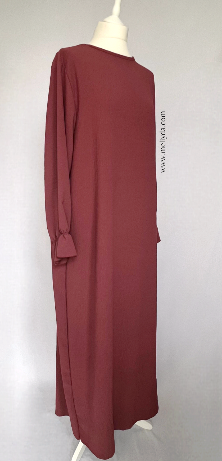 Abaya Nour - Vieux rose