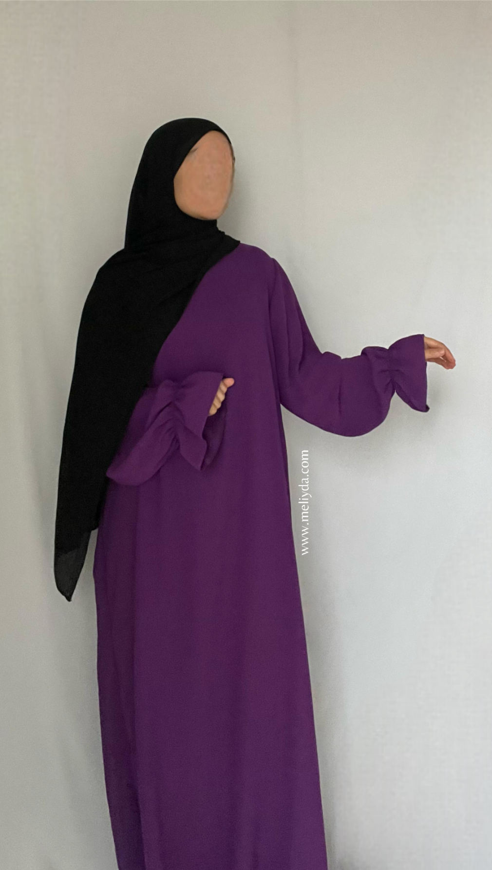 Abaya Nour - Violet